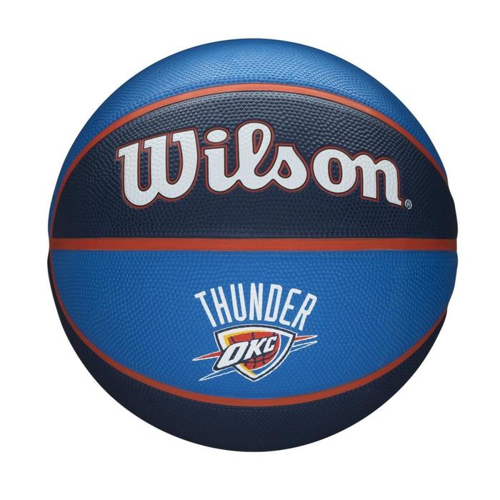 фото Мяч баскетбольный nba team tribute bskt okc thunder, размер 7 wilson