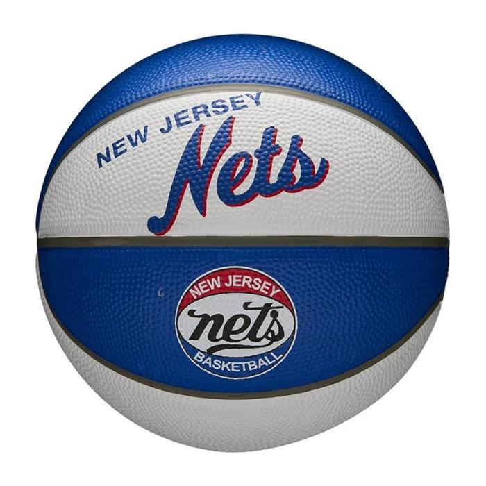Мяч баскетбольный NBA TEAM RETRO BSKT MINI BRO NETS, размер 3
