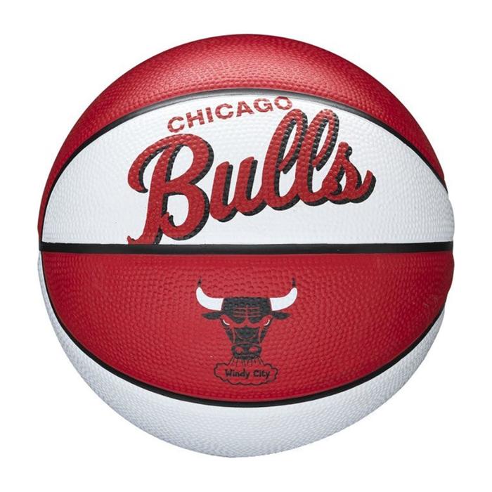 фото Мяч баскетбольный nba team retro bskt mini chi bulls, размер 3 wilson