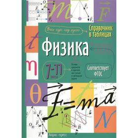 

Справочник в таблицах. ФГОС. Физика 7-11 класс