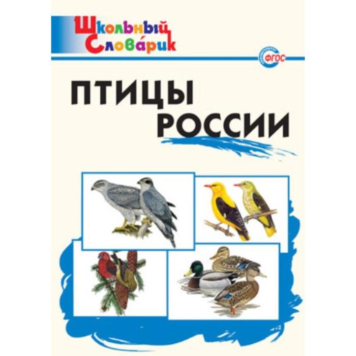 Справочник. Птицы России начальная школа. Ситникова Т.Н