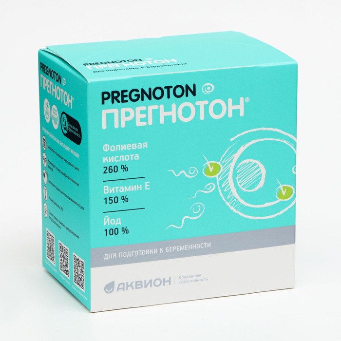 

Прегнотон, для повышения фертильности, 30 саше