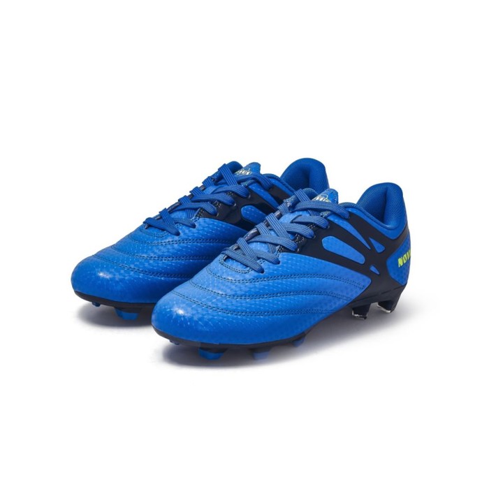 Бутсы футбольные Novus NSB-20 MSR, голубой, синий, размер 30