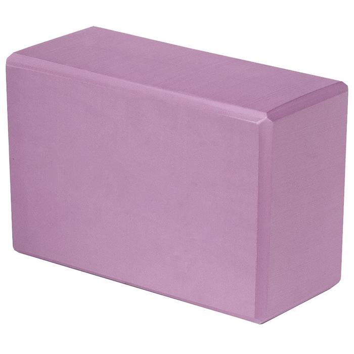 Блок для йоги Atemi AYB02P, 228x152x76, цвет розовый