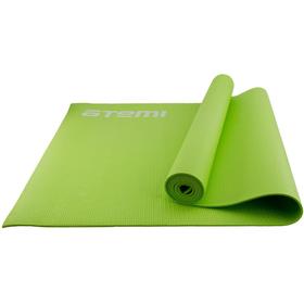 Коврик для йоги и фитнеса Atemi AYM01GN, ПВХ, 179х61х0,4 см, зеленый