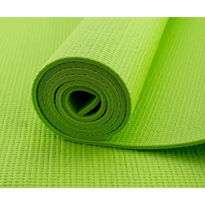 Коврик для йоги и фитнеса Atemi AYM01GN, ПВХ, 179х61х0,4 см, зеленый