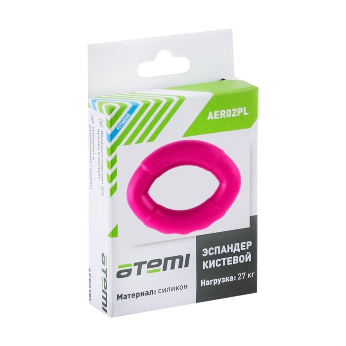 

Эспандер кистевой Atemi AER02PL, 27 кг, силикон