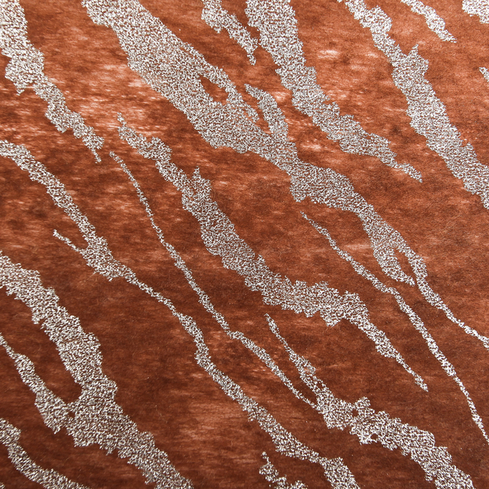 Флизелин "Зебра", кофейный, 60 х 60 см