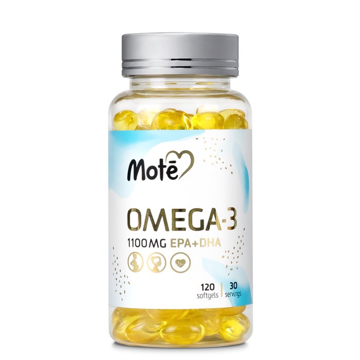 

Омега-3 60%, 120 капсул