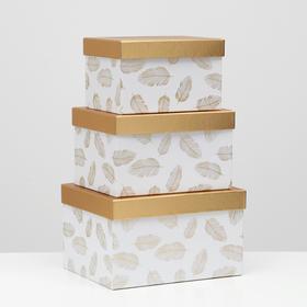 

Набор коробок 3 в 1, белый, 26 x 21 x 15.5 - 20 x 15 x 12.5 см