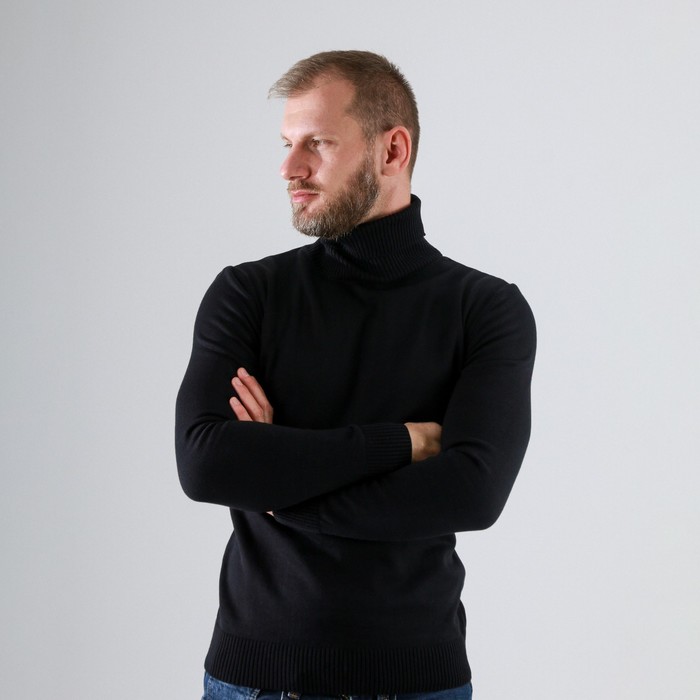 

Джемпер мужской SL, 46, чёрный