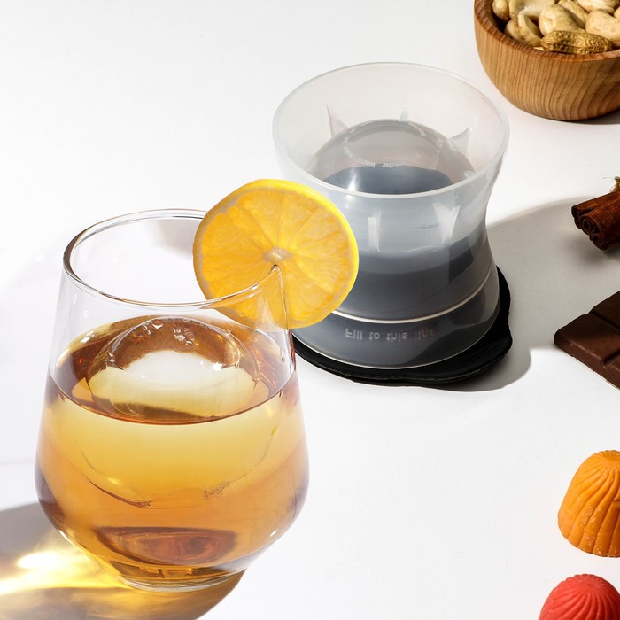 

Форма для льда «Сфера», 6,2×7,8 см, цвет МИКС