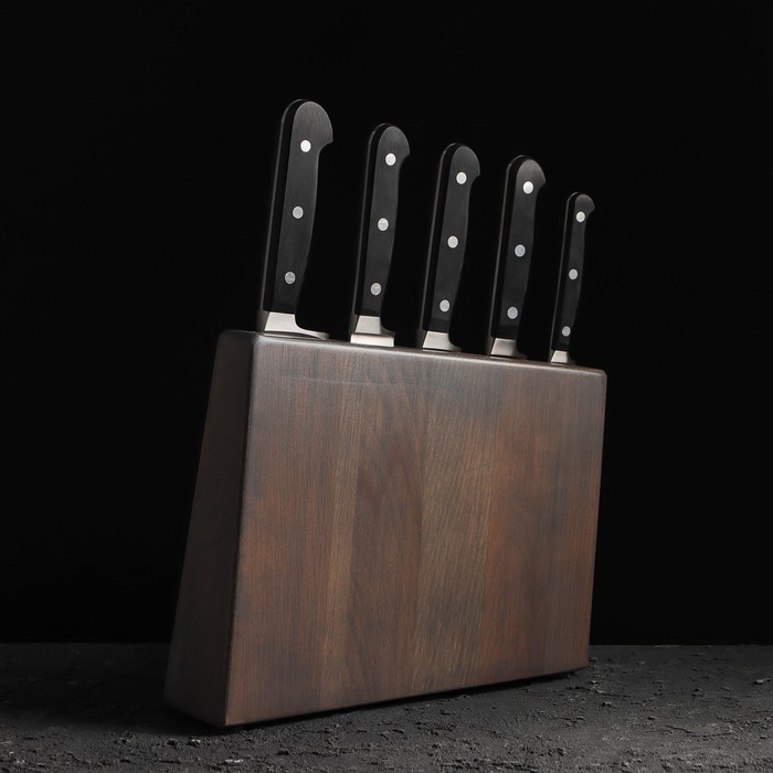 фото Набор ножей на подставке classic, 6 предметов pirge