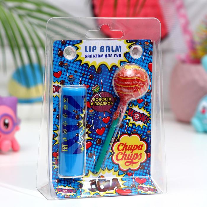 

Набор Бальзам для губ Chupa chups Кола и Карамель 4,2 г