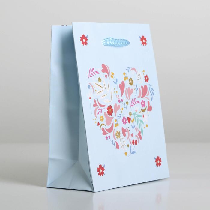 

Пакет ламинированный Present for you, S 12 х 15 х 5,5 см