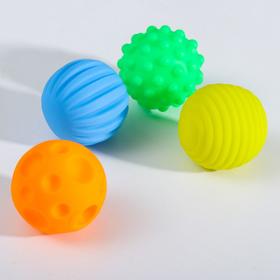 

Новый год, подарочный набор резиновых игрушек "Новогодний домик",4 штуки