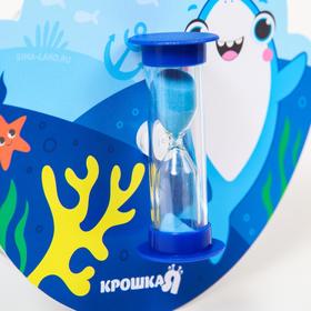 

Песочные часы для детей «Акула» МИКС