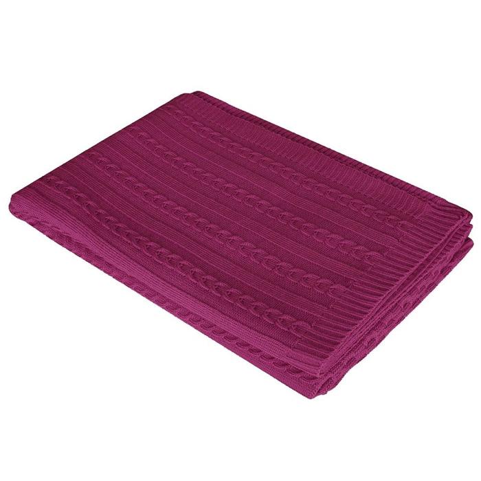 Плед Comfort, размер 110х170 см, цвет лиловый