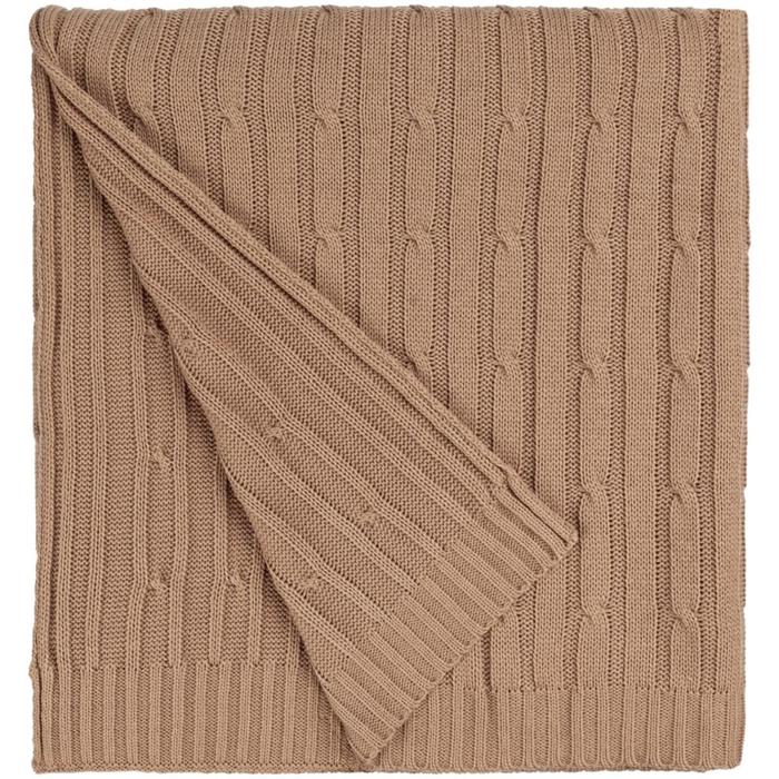 Плед Remit, размер 110х170 см, цвет песочный
