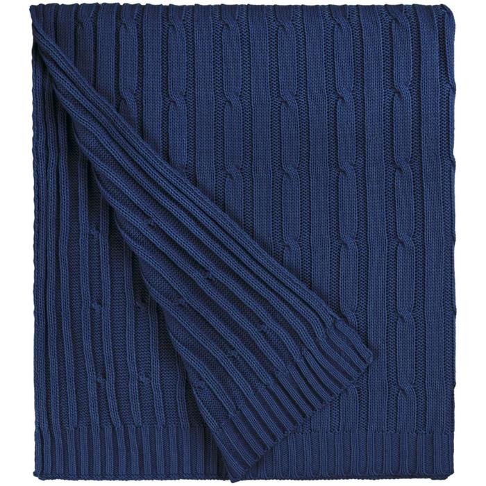 Плед Remit, размер 110х170 см, цвет темно-синий