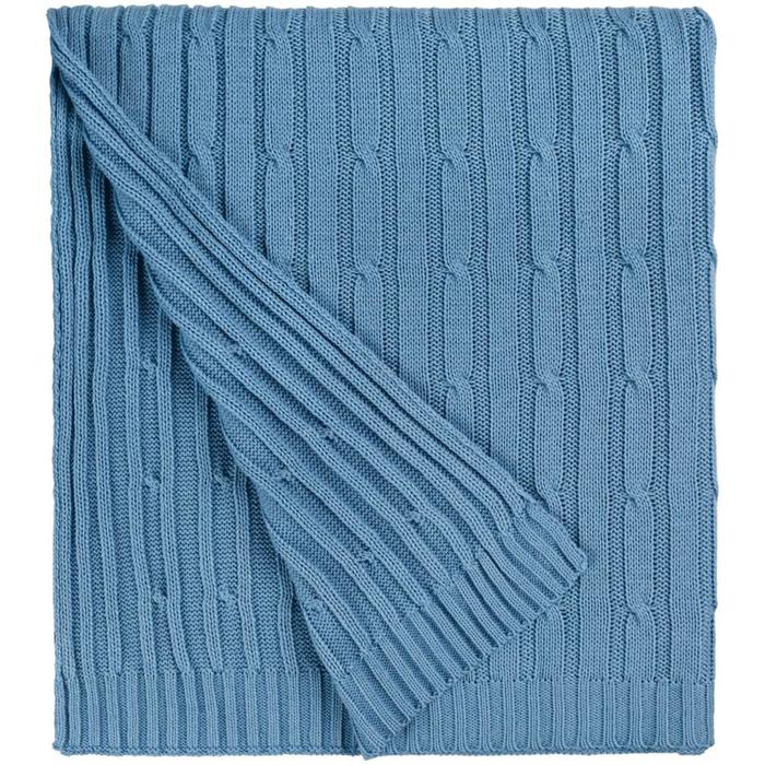 Плед Remit, размер 110х170 см, цвет синий