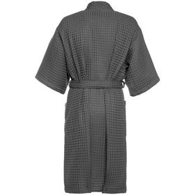 

Халат вафельный мужской Boho Kimono, размер XL, цвет графит