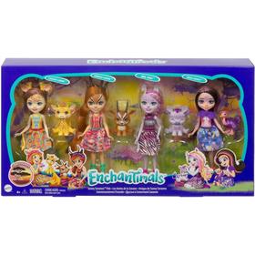 

Набор из 4 кукол «Солнечная саванна» Enchantimals