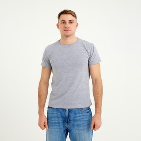 

Футболка мужская Collorista, цвет серый меланж, размер 50