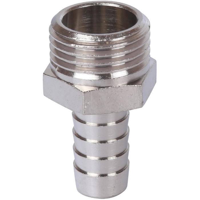 

Штуцер STOUT SFT-0067-001212, 1/2" x 12 мм, наружная резьба, никелированная латунь