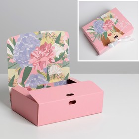Коробка подарочная складная двухсторонняя, упаковка, «Girl», 16,5 х 12,5 х 5 см