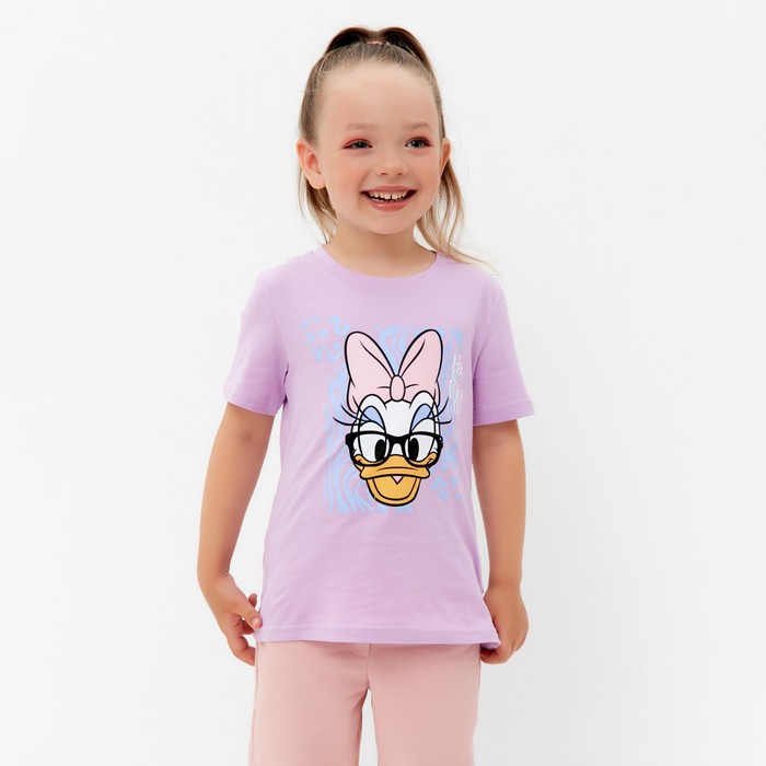 

Футболка детская "Daisy" Disney, рост 110-116, лиловый