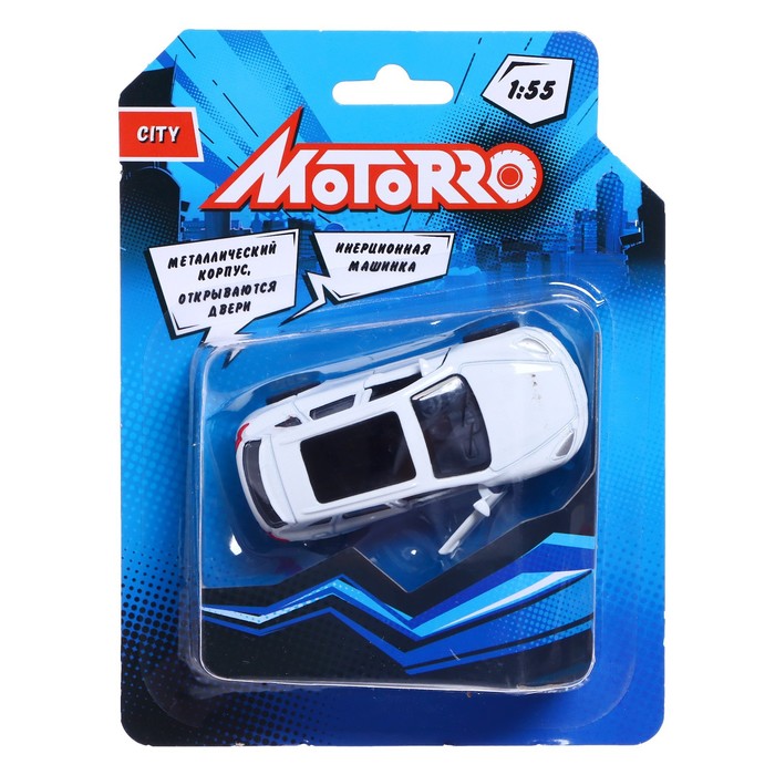

Машинка металлическая «Джип» 1:55, Motorro, открываются двери, МИКС