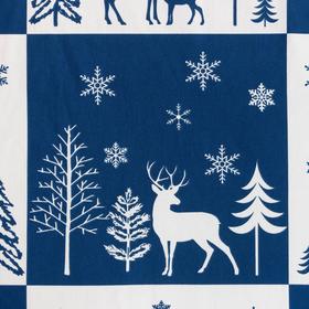 

Покрывало "Этель" New year forest, 150*215 см, 100% хлопок