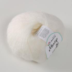 

Пряжа Astra Premium 'Мохер' (Mohair) 50% кид мохер, 50% акрил 80м/25гр (01 белый)
