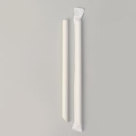 Трубочки для коктейля, D= 1,2 см, бумажные, в индивидуальной упаковке Ош