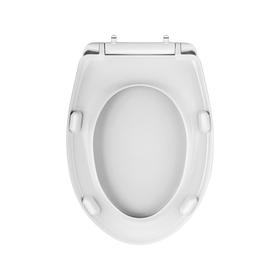 

Сиденье для унитаза BERGES Star SO 016303, дюропласт, микролифт, цвет белый