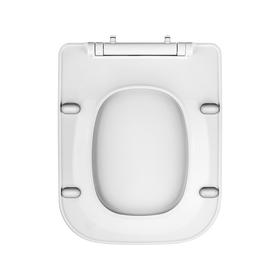 

Сиденье для унитаза BERGES Quad slim PSO 028703, полипропилен, микролифт, цвет белый