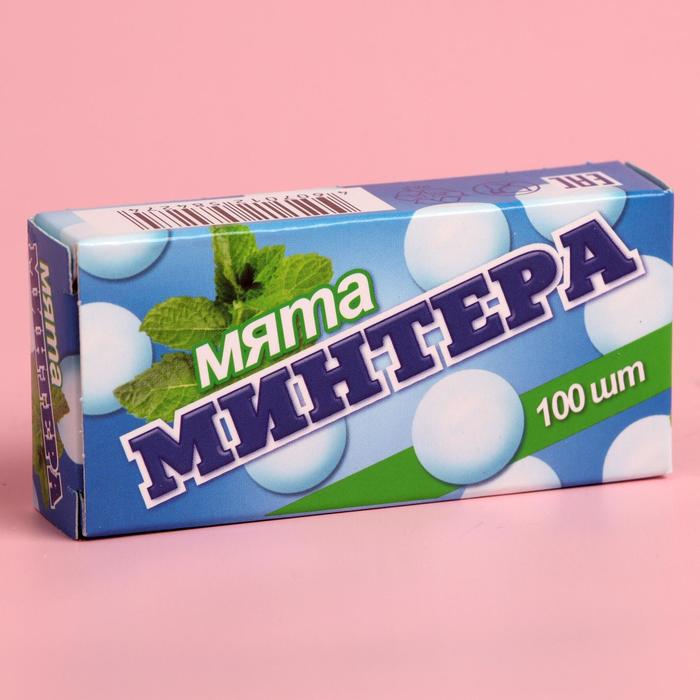 

Драже «Минтера» со вкусом мяты, 100 шт.