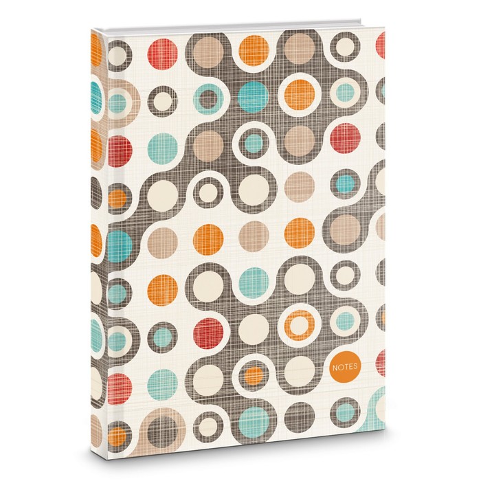 

Записная книжка А4, 80 листов в клетку Pattern, твёрдая обложка, глянцевая ламинация