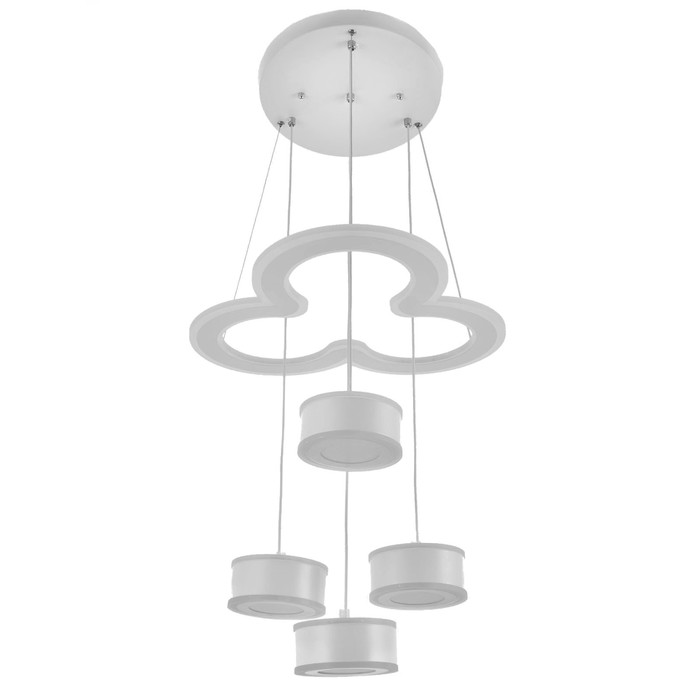 

Люстра с ПДУ 1166/5 LED 185Вт 3000-6000К диммер белый d.45 см