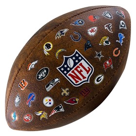 

Мяч для американского футбола NFL 32 TEAM LOGO OFFICIAL, (WTF1758XBNF32)