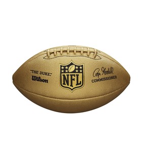 

Мяч для американского футбола клубный NFL DUKE METALLIC EDITION - GOLD OFFICIAL, (WTF1826XB) 74926