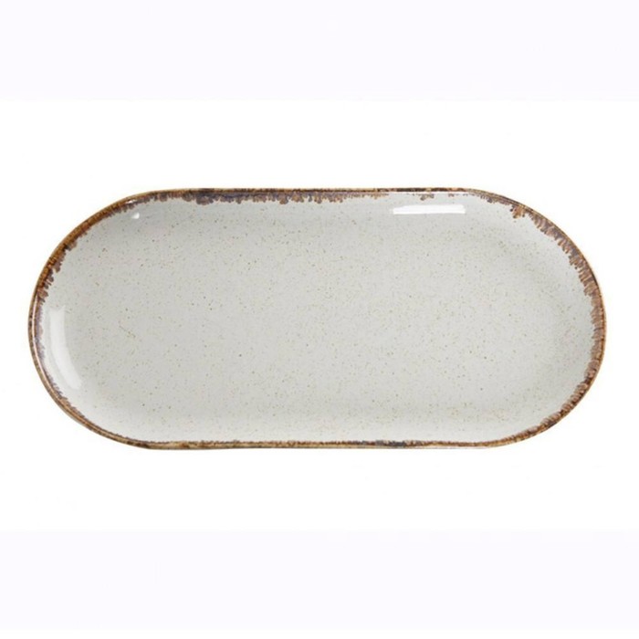 

Блюдо овальное Beige, 30×15 см, цвет бежевый