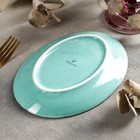 Блюдо овальное Turquoise, 18×13,5 см, цвет бирюзовый - Фото 4