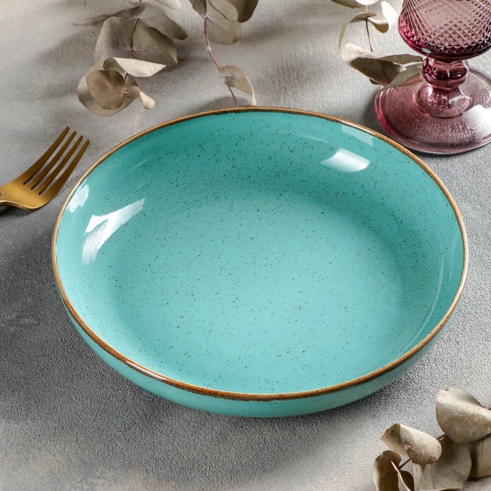 

Салатник Turquoise, d=22 см, цвет бирюзовый