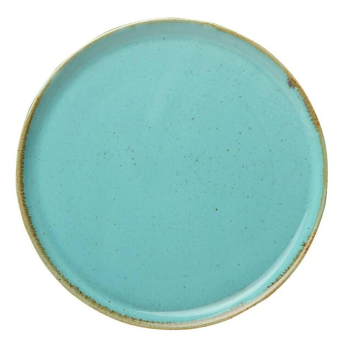 фото Тарелка для пиццы turquoise, d=20 см, цвет бирюзовый porland