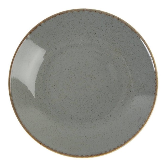 фото Тарелка глубокая dark grey, d=21 см, 500 мл, цвет тёмно-серый porland
