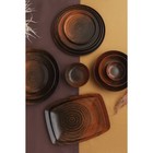 Блюдо прямоугольное Lykke brown, 32×23 см, цвет коричневый - Фото 5