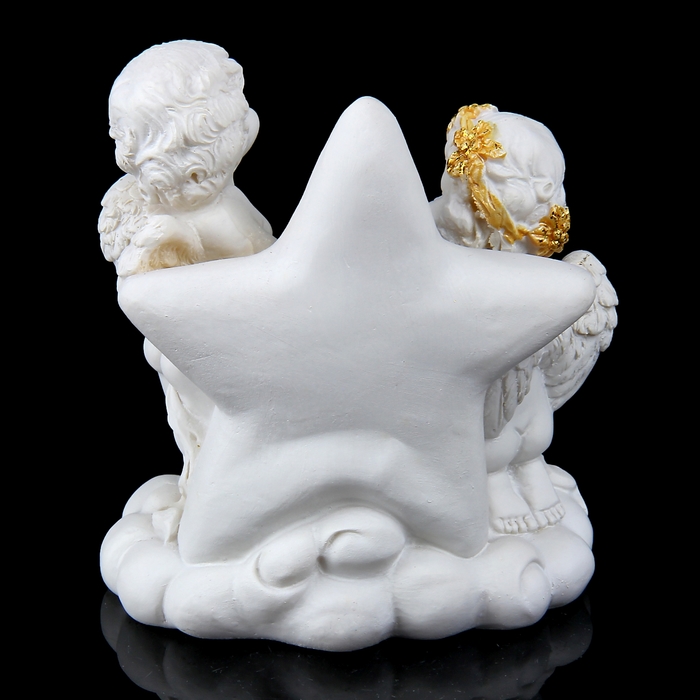 Сувенир "Два ангелочка-маляра у звёздочки"