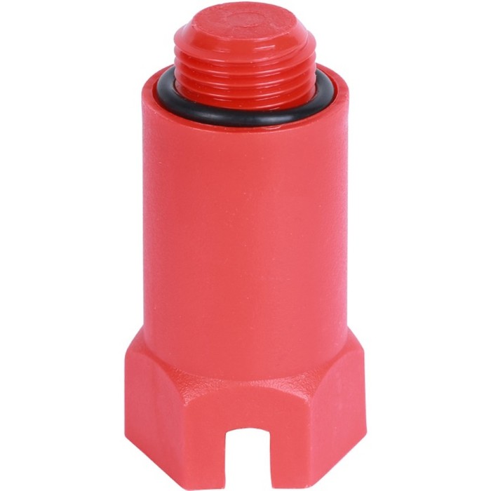 фото Заглушка сантехническая stout sfa-0035-200012, 1/2", красная, пластиковая